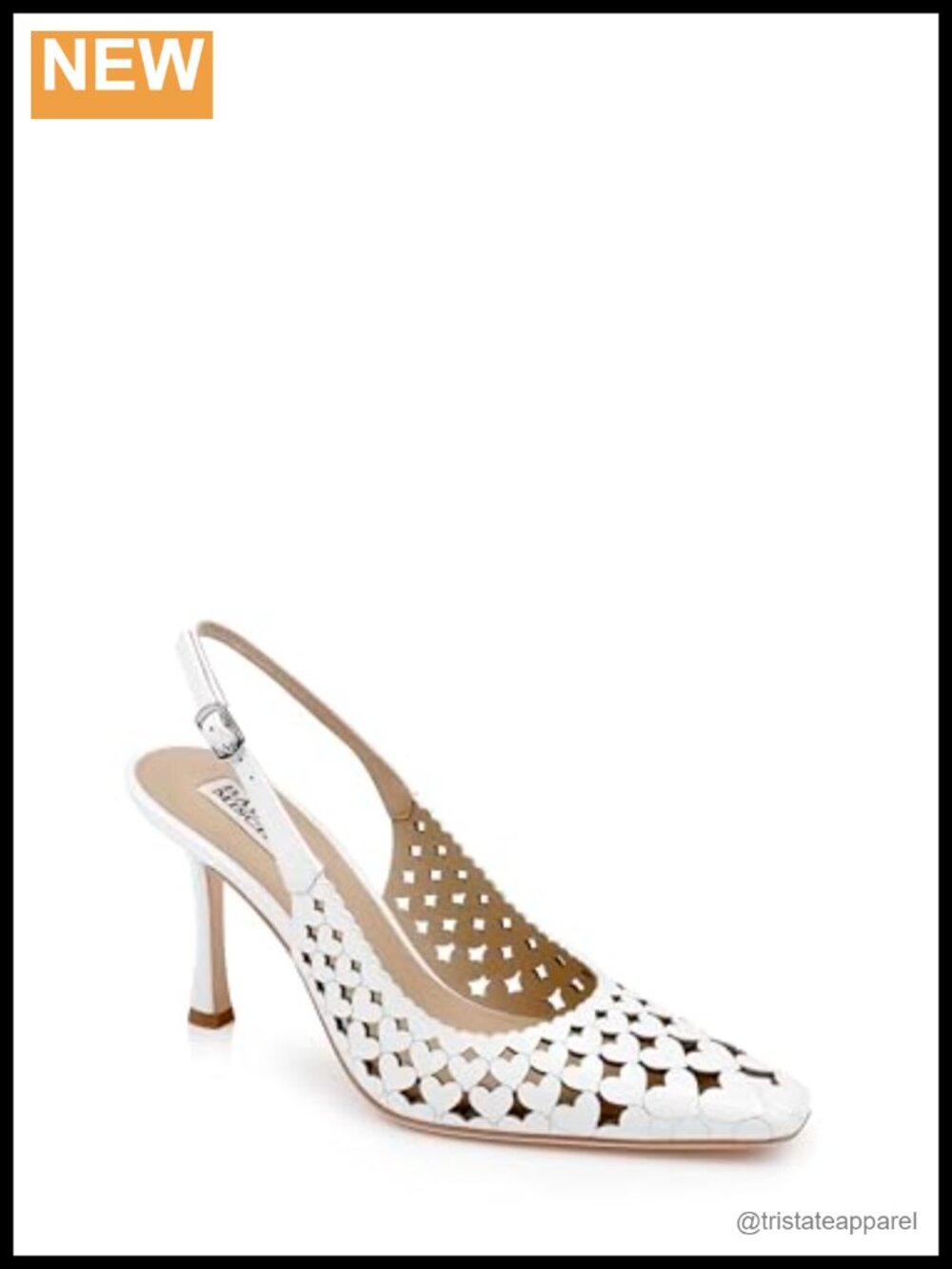 Badgley Mischka Onna Pointed Toe Stiletto Slingback Pump
